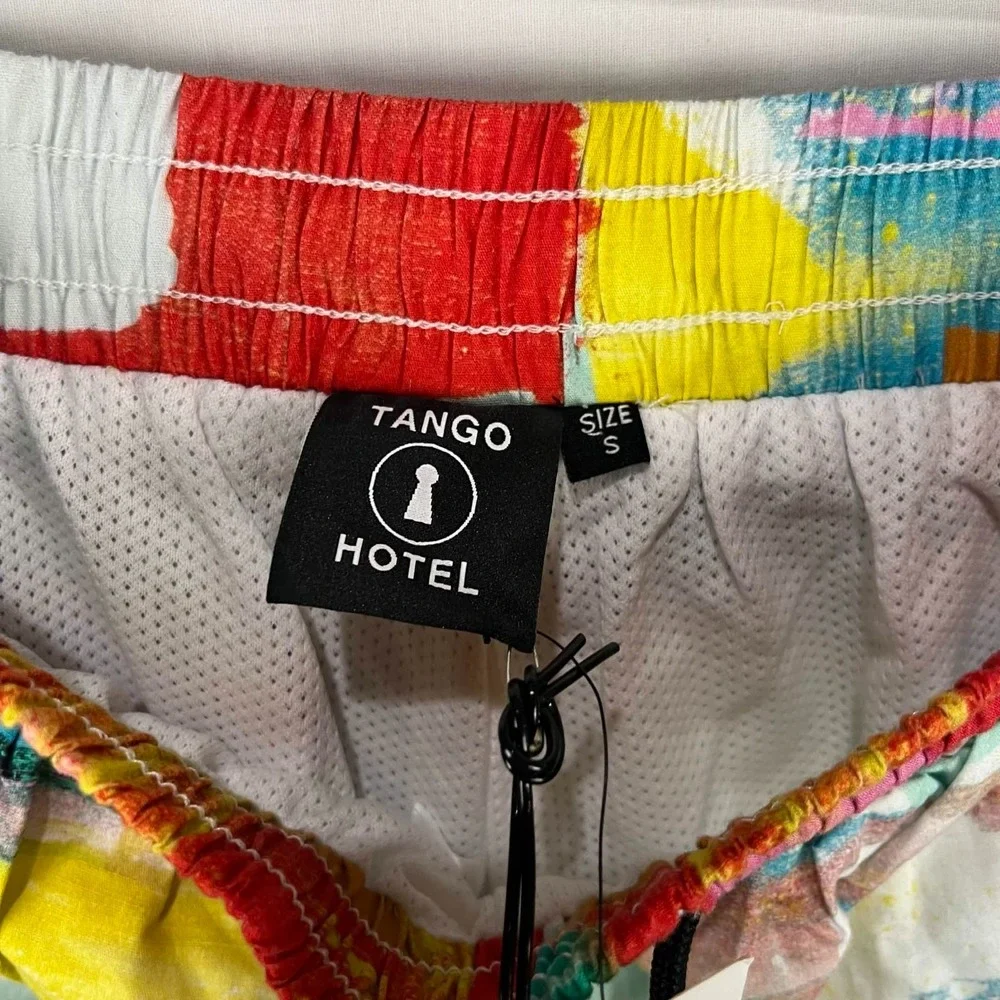 NWT LTD Tango Hotel Al Baseer Holly XXX Drink Bunny Swim Trunks Mens Size Small